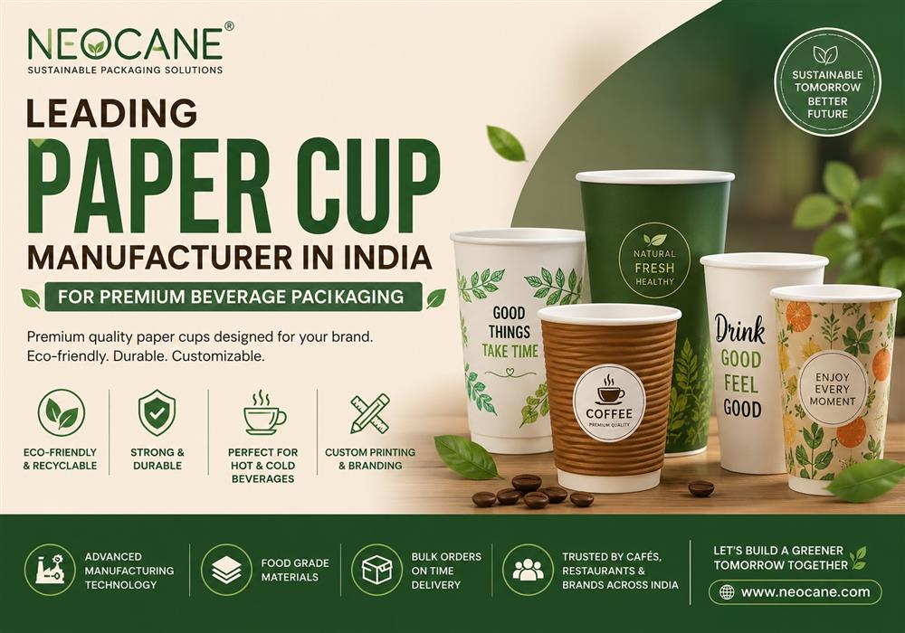 Leading Paper Cup Manufacturer in India for Premium Beverage Packaging